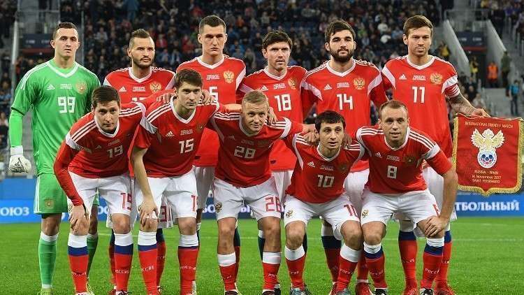 Image result for ‫منتخب روسيا لكأس العالم 2018م‬‎